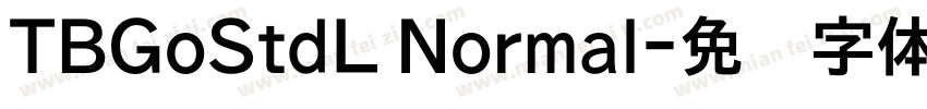 TBGoStdL Normal字体转换